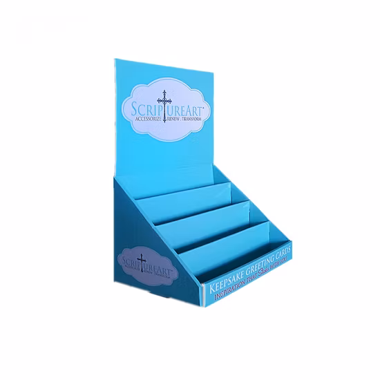 Présentoir pliable personnalisé de plancher de Pop d'exposition de publicité de magasin de détail de promotion de carton